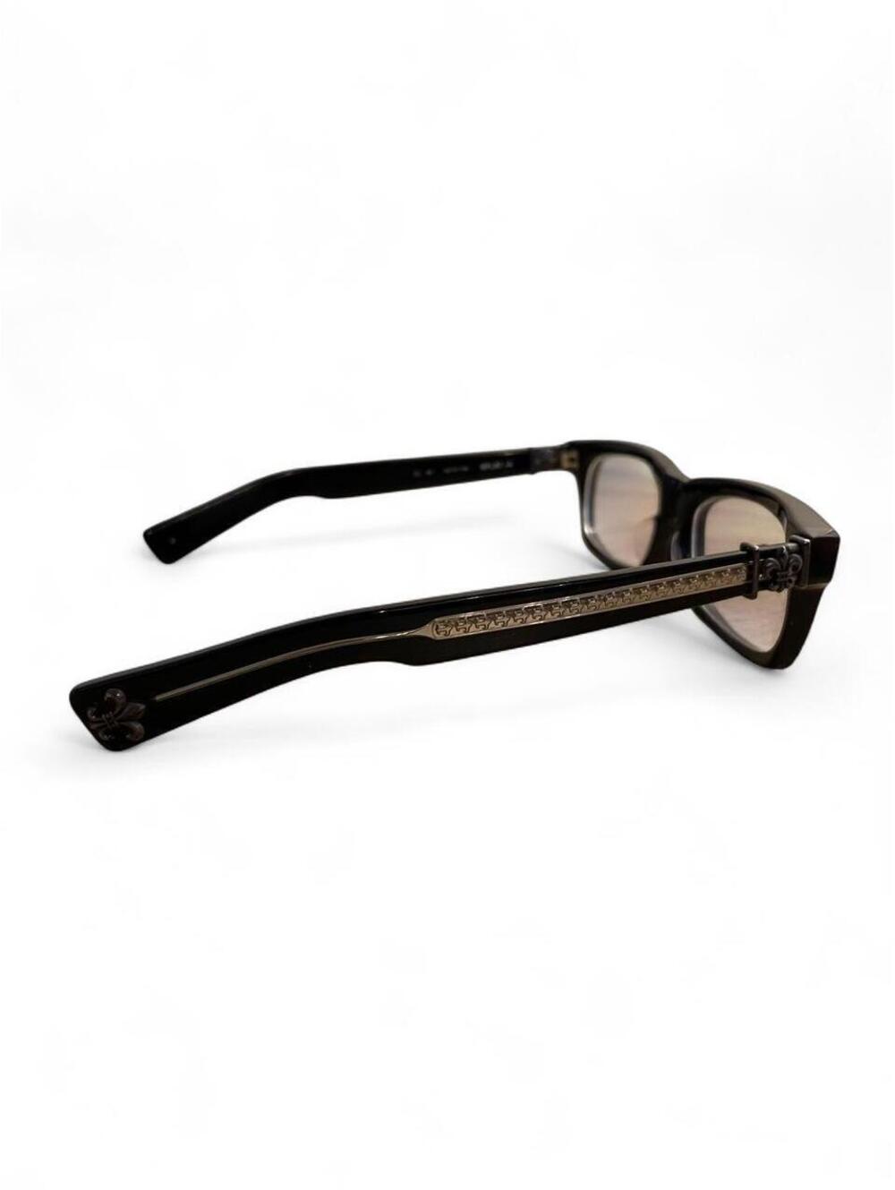 Chrome Hearts SPLAT-A Black Full Rim Eyeglasses Frames 55-17-143
